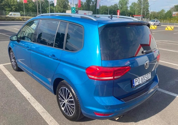 Volkswagen Touran cena 95750 przebieg: 59150, rok produkcji 2018 z Poznań małe 742